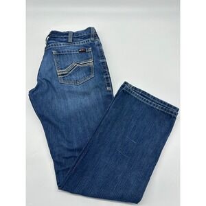 Ariat FR M4 Low Rise Boot Denim Blue Jeans Cat2 Flame Resistant 33x34
